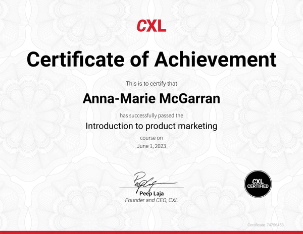 Introduction to Product Marketing