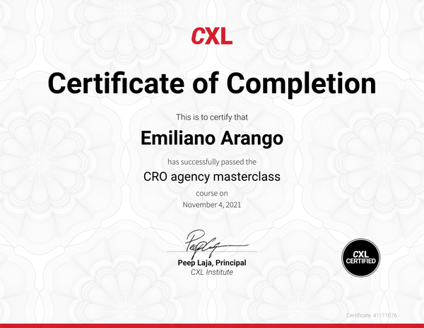 CRO Agency masterclass