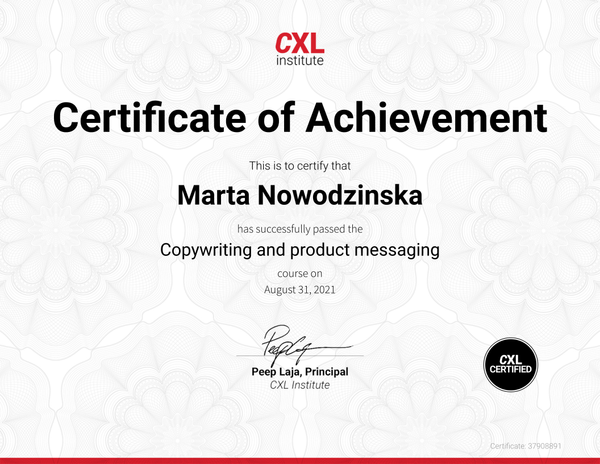 Sales Copywriting & Product Messaging – 2016