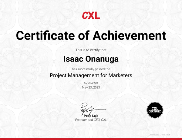 Project Management for Marketers