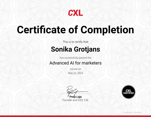 Advanced AI for marketers
