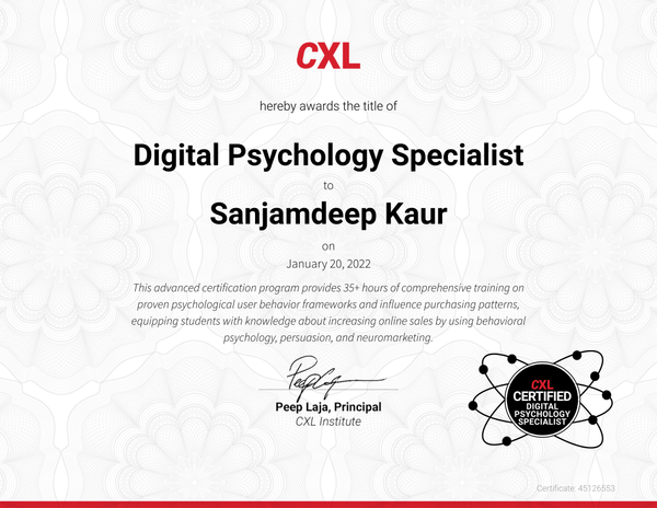 Digital Psychology & Persuasion
